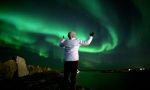Ballenas y auroras boreales en Noruega