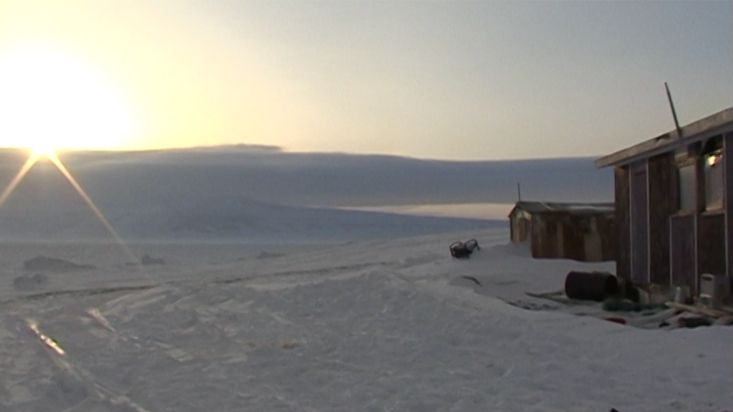 En la cabaña de Ravenscraig - Expedición Sam Ford Fiord 2010