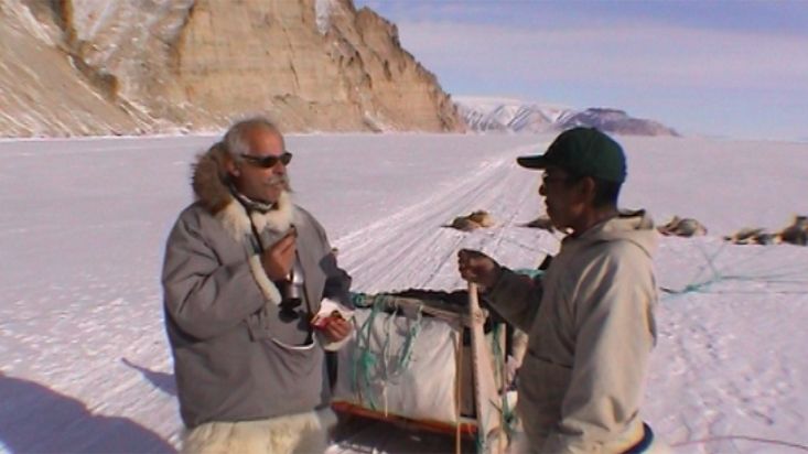 Comiendo chocolate con los Inuit - Expedición Thule - 2004