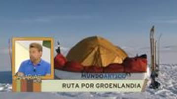 Entrevista al explorador polar José Naranjo en Televisión