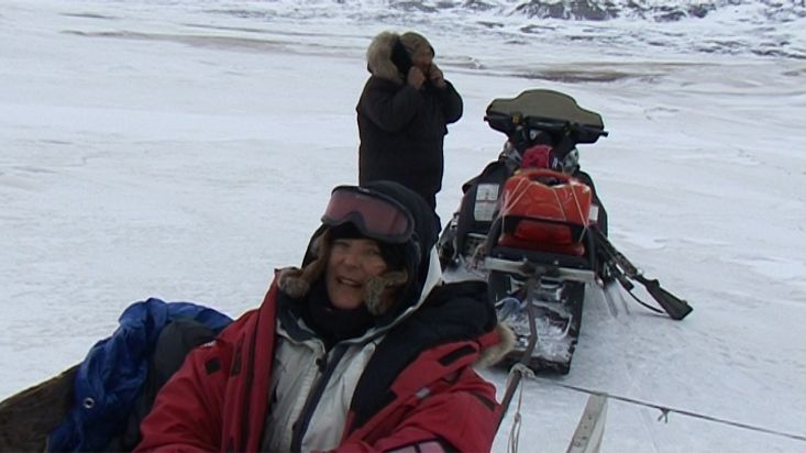 Ingrid Ortlieb explica el regreso a Clyde River - Expedición Sam Ford Fiord 2010