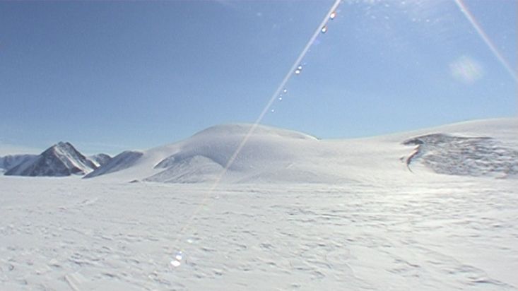 Panorámica del Norman glacier - Expedición al Casquete Polar Penny - 2009