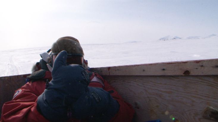 Ruta en motonieve hacia el Revoir Pass - Sam Ford Fiord 2010