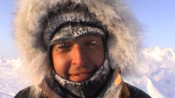 Impresiones de Sasha durante la parada - Expedición Polo Norte Geográfico - 2002