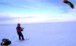 Travesía con esquís en el Mar Báltico