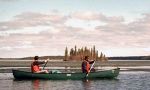 En canoa por el lago de los Samis