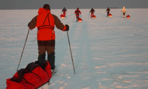 Travesía con esquís del Gran Lago de los Esclavos