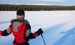 Travesía con esquís del lago Inari