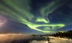 Laponia en cabaña y auroras boreales