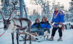 Laponia en cabaña y auroras boreales