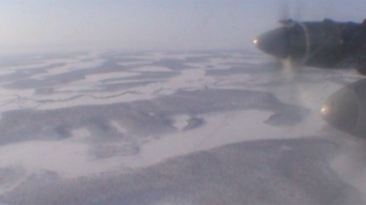 Vuelo desde San Petersburgo a Khatanga - Expedición Polo Norte Geográfico - 2002