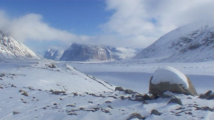 Walker Citadel desde el Stewart Valley - Expedición Sam Ford Fiord 2010